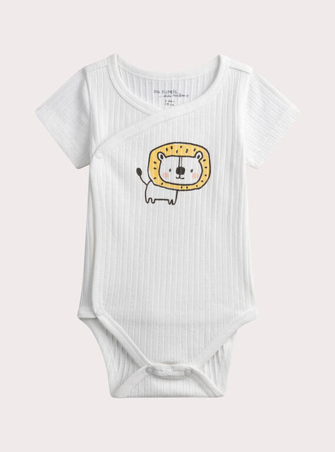 2 Pack Newborn Cotton Bodysuits