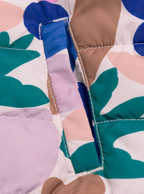 Purple Reversible Hooded Coat