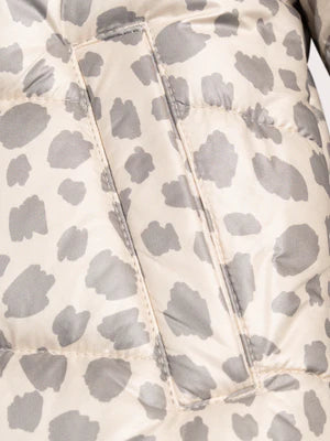Reversible Taupe Faux Fur Coat