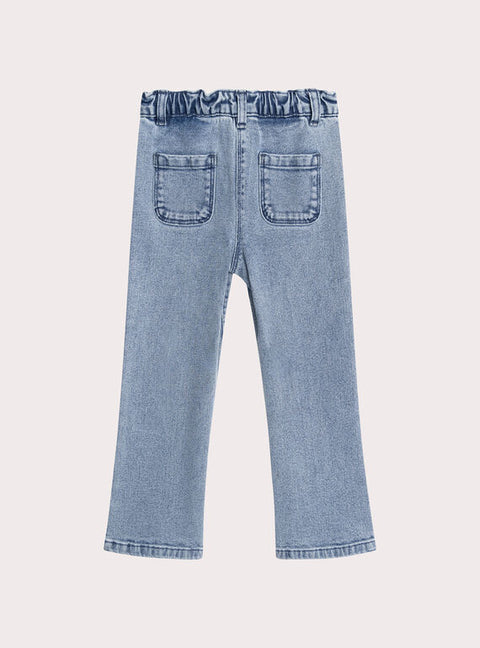 Wide Leg Denim Jeans