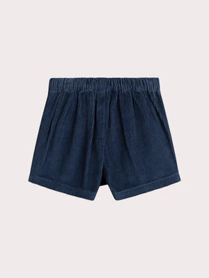Turquoise Blue Corduroy Skort