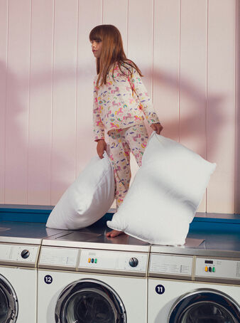 Pink Unicorn Print Cotton Pyjamas