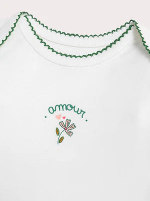 2 Pack Long Sleeve Cotton Bodysuits