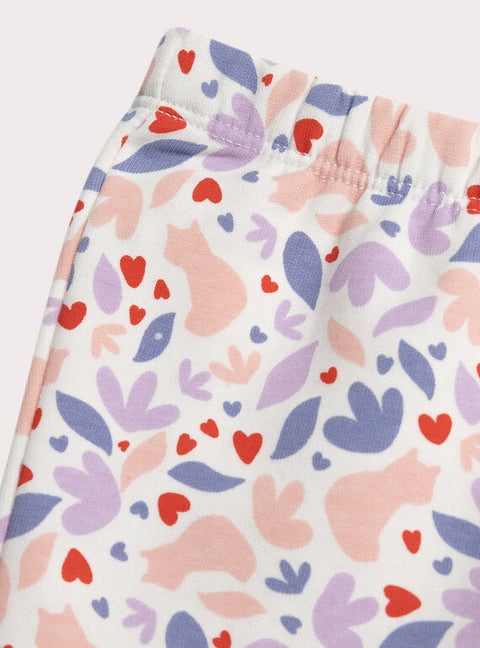 Peach Velour Fox Animation Pyjamas