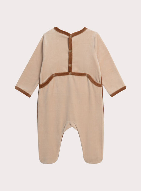 Fox Animation Velour Sleepsuit