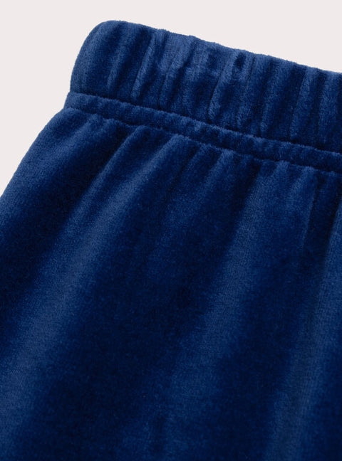 Navy Dinosaur Animation Velour Pyjamas