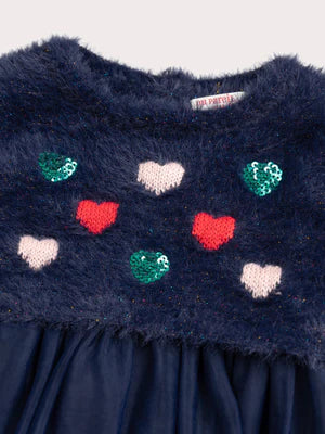 Navy Christmas Dress