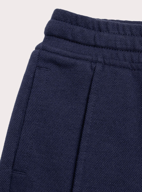 Navy Elasticated Waist Trousers