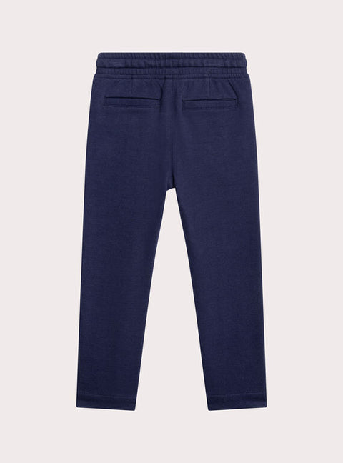 Navy Elasticated Waist Trousers