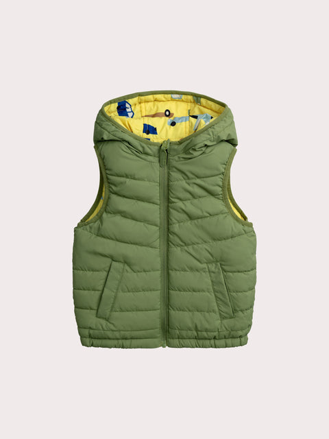 Yellow Reversible Gilet
