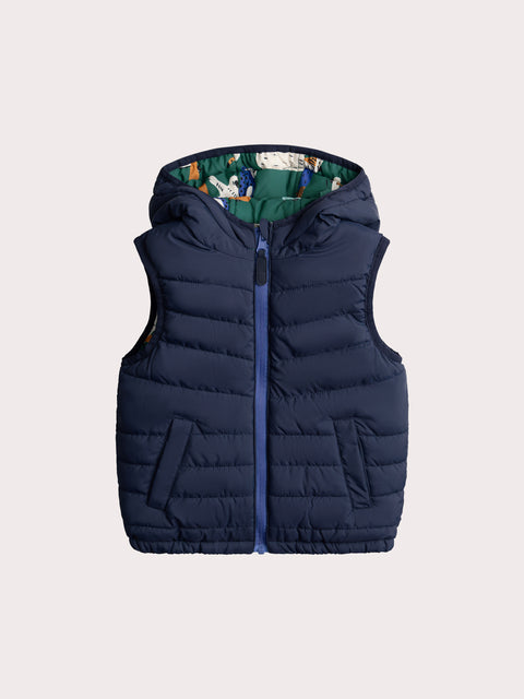 Green Reversible Gilet