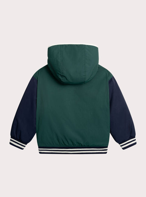 Green Hooded Teddy Coat