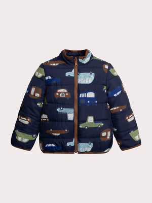 Sherpa Lined Navy 3 In 1 Coat