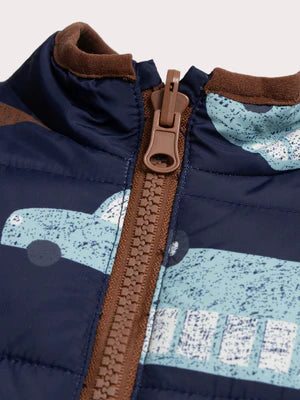 Sherpa Lined Navy 3 In 1 Coat