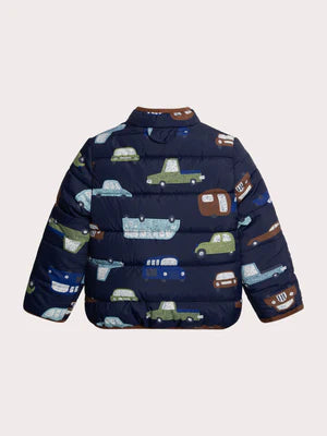 Sherpa Lined Navy 3 In 1 Coat