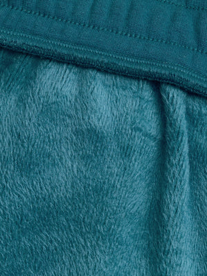 Blue Cotton Fleece Joggers