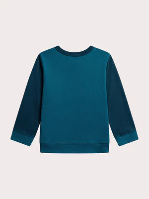 Blue Forest Animal Animation Cotton T-shirt