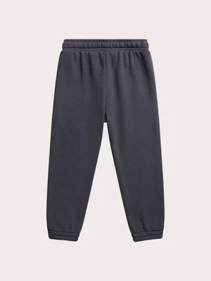 Grey Cotton Fleece Joggers