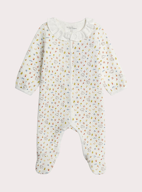 Newborn Cotton Rich Sleepsuit