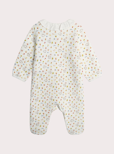 Newborn Cotton Rich Sleepsuit