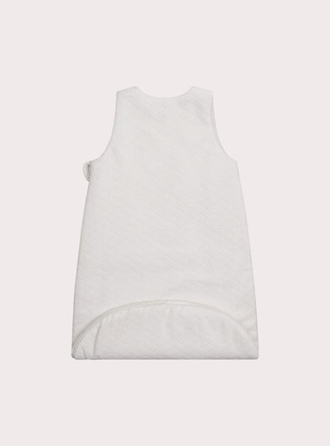 White Velour Sleeping Bag