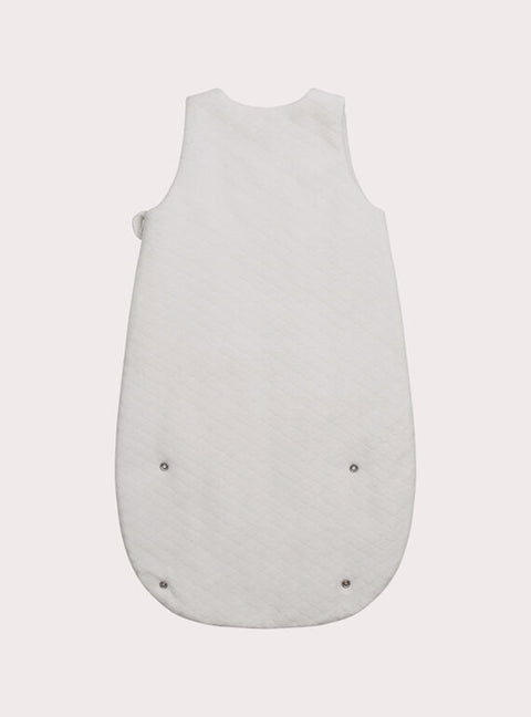 White Velour Sleeping Bag