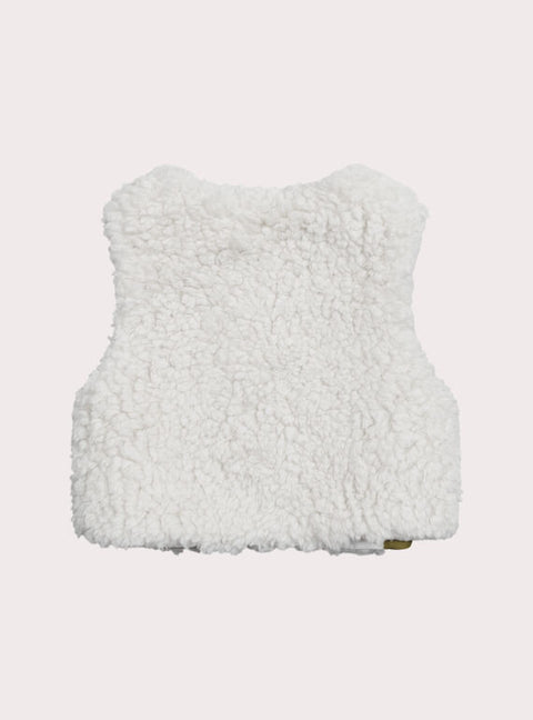Newborn Reversible Faux Fur Gilet