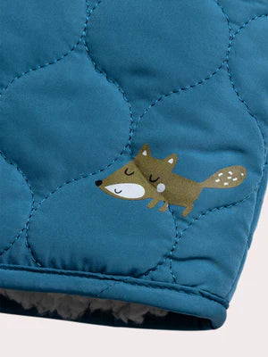 Reversible Turquoise Gilet
