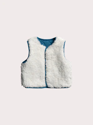 Reversible Turquoise Gilet