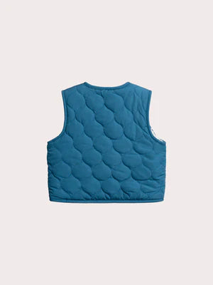 Reversible Turquoise Gilet
