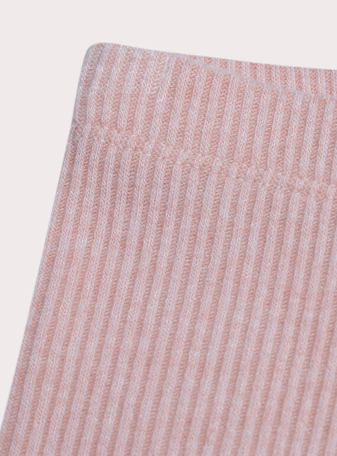 Ribbed Pink Leggings