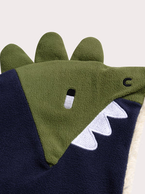 Navy Dinosaur Cagoule