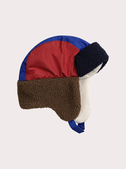 Blue Fleece Lined Winter Hat