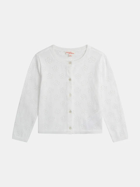 Cream Cotton Rich Cardigan