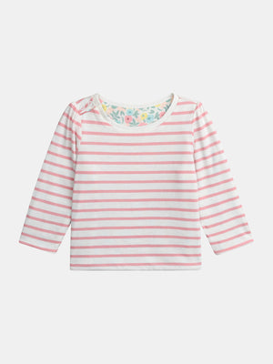 White Reversible Cotton T-shirt
