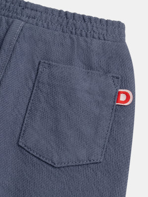 Blue Cotton Twill Trousers