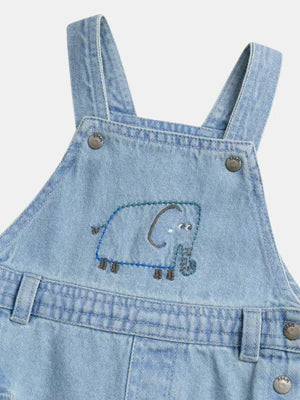 Short Denim Dungarees