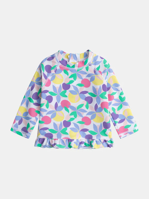 Flora Print UV Protected Swim T-shirt