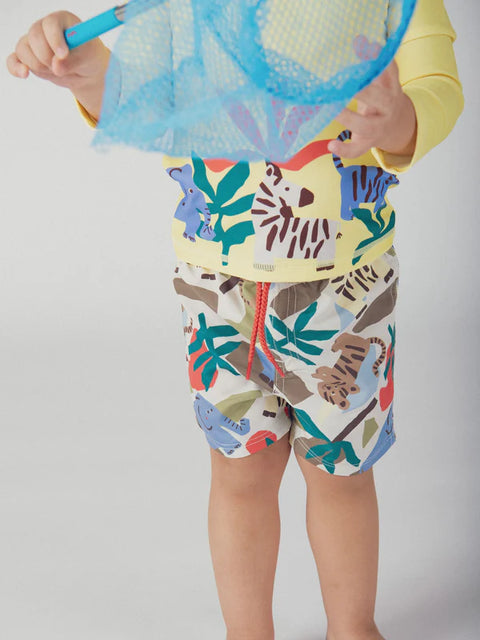 Jungle Print Swim Shorts