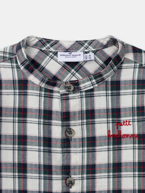 Green Check Flannel Shirt