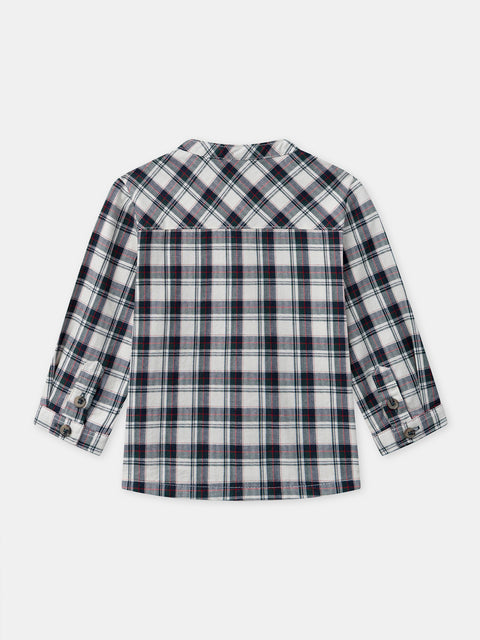 Green Check Flannel Shirt