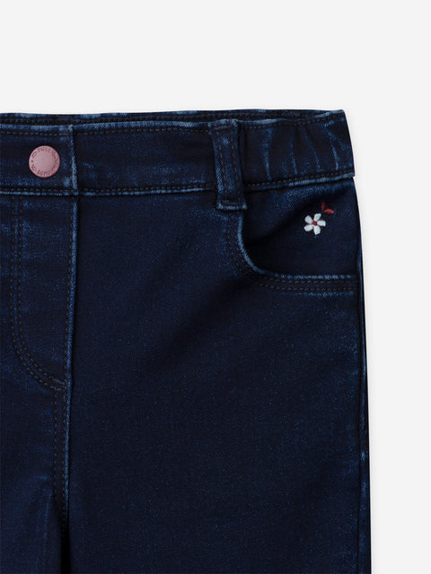 Blue Bootleg Denim Jeans