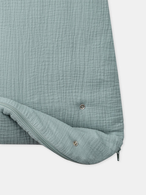 Lined Blue Grey Cotton Sleeping Bag
