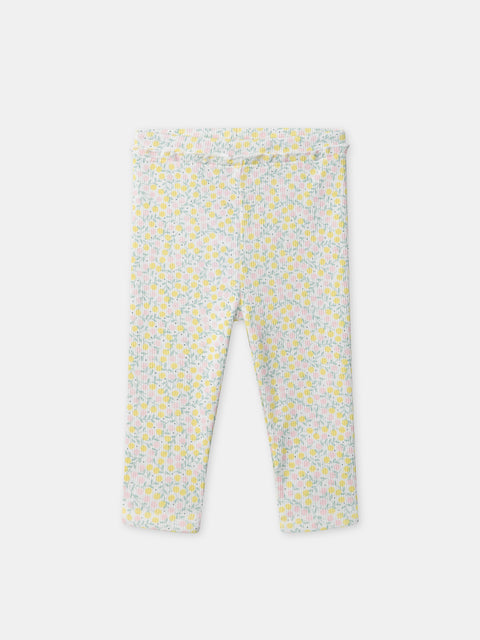 Newborn Jumper, Floral Leggings & Matching Headband