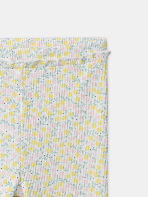 Newborn Jumper, Floral Leggings & Matching Headband