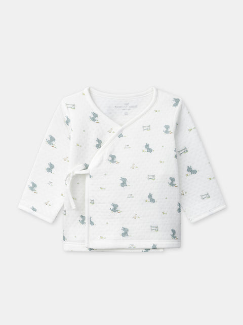 Newborn Cream Cotton 2 Piece Outfit