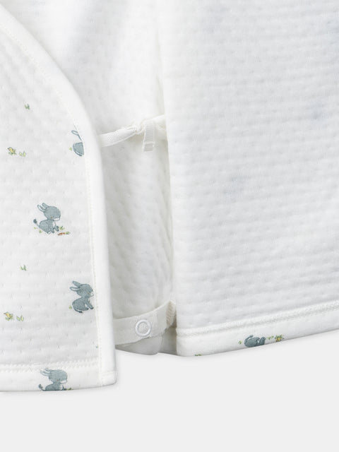 Newborn Cream Cotton 2 Piece Outfit