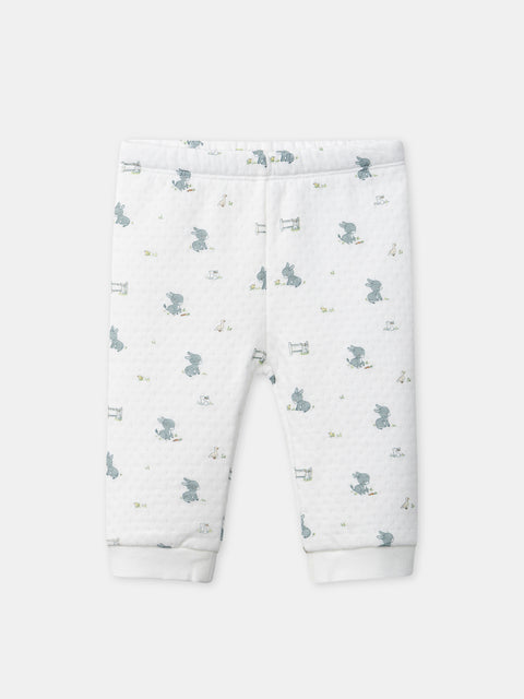 Newborn Cream Cotton 2 Piece Outfit