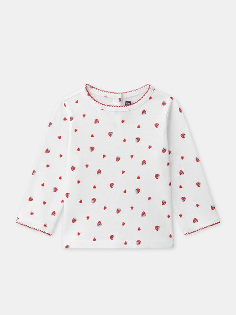 Denim Dress With Matching T-shirt & Tights