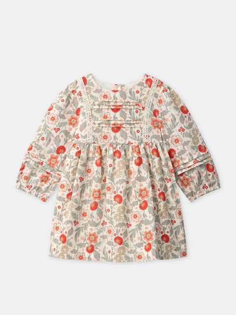 Floral Print Cotton Dress